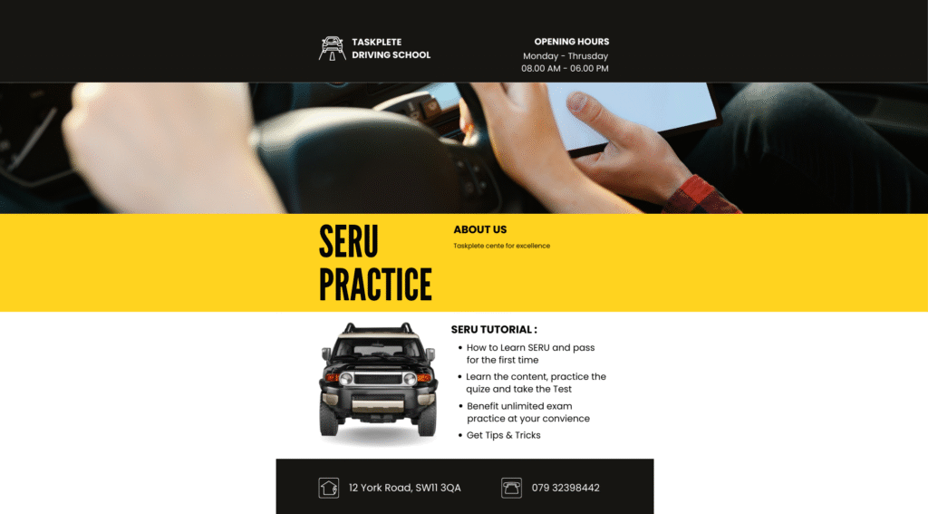 SERU TUTORIAL